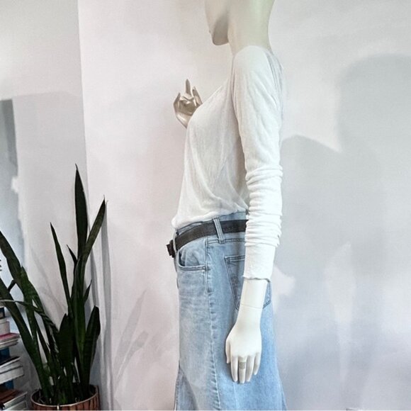 Free People Stretchy Gauze Knit Extra Long Tunic - Picture 7 of 12